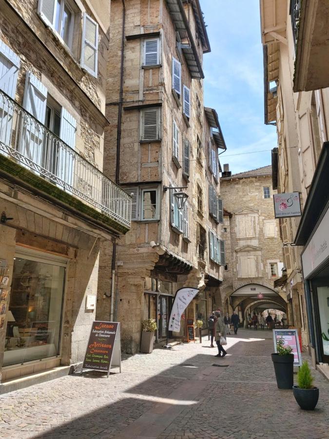 Appartement Le Petit Saint-Georges, Centre Historique à Villefranche-de-Rouergue Extérieur photo