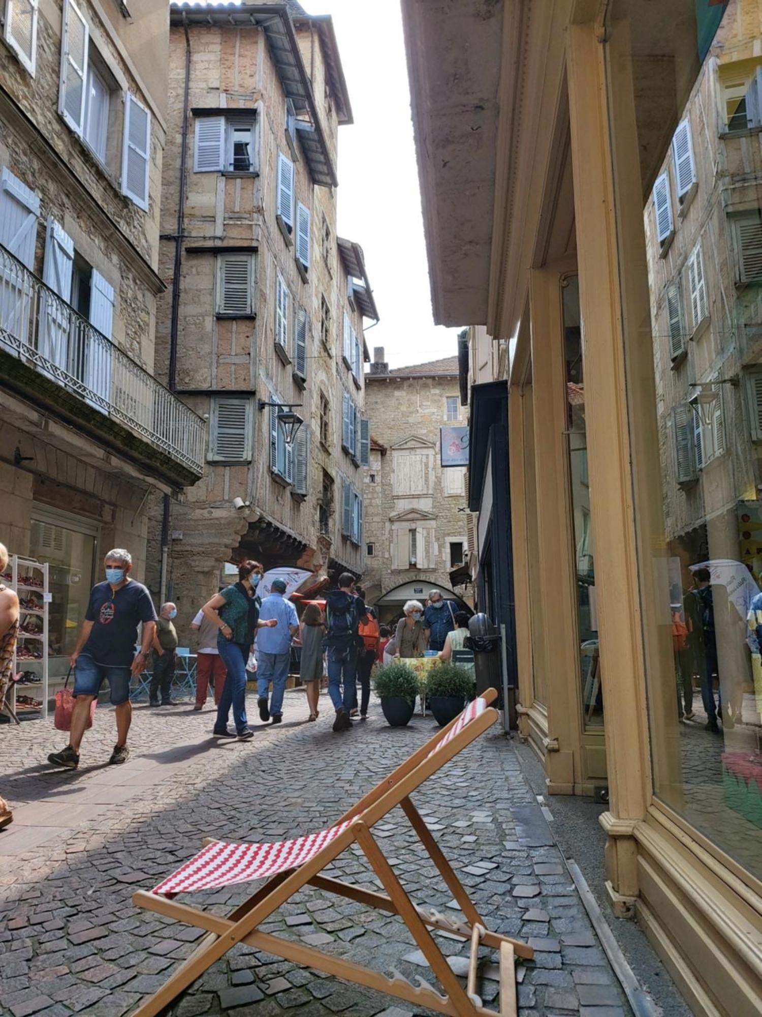Appartement Le Petit Saint-Georges, Centre Historique à Villefranche-de-Rouergue Extérieur photo